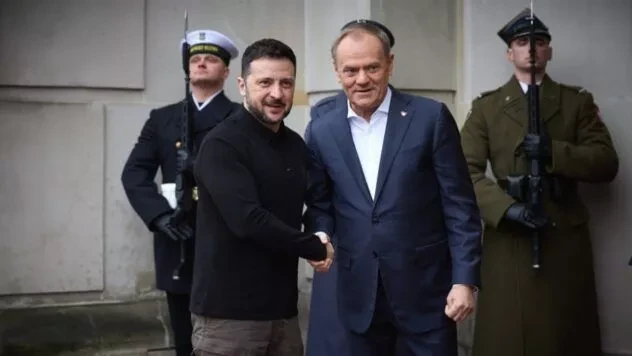 Зеленський зустрівся з Туском у Польщі: про що говорили