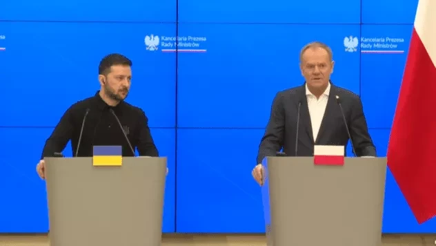 Зеленський обговорив із Дональдом Туском тристоронні переговори та підготовку до зими